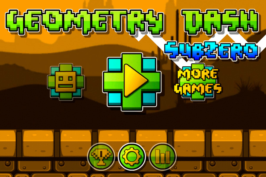 Play Geometry Dash Subzero Unblocked online free