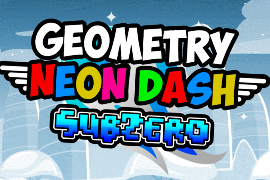Play Geometry Neon Dash Subzero online free